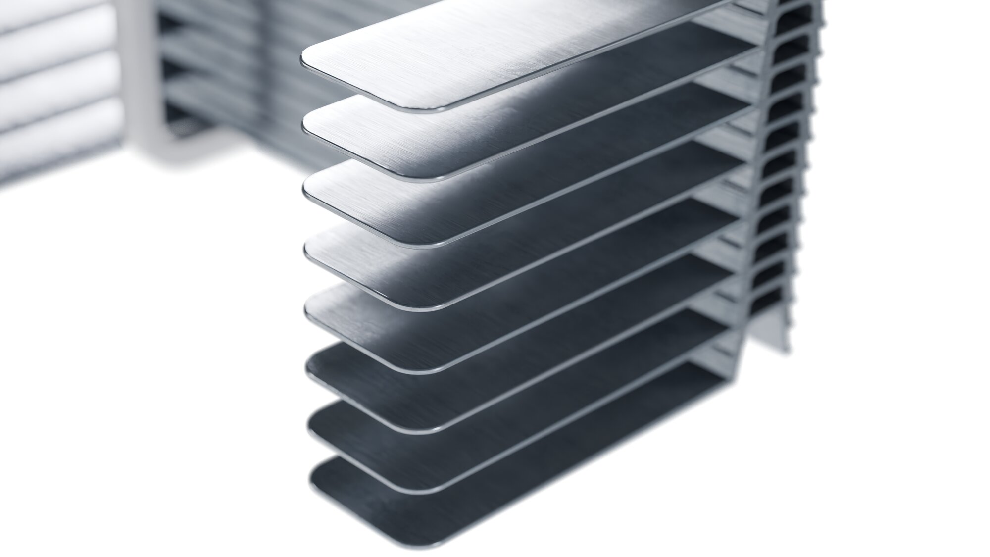 Safetysteps — Detailansicht der Leiterstufen